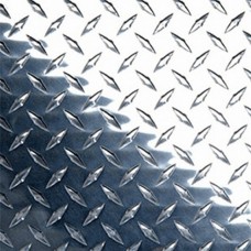 Лист нержавеющий рифленый г/к даймонд AISI 409 2,5 мм